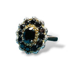 The "Midnight Orbit" Black Spinel Ring