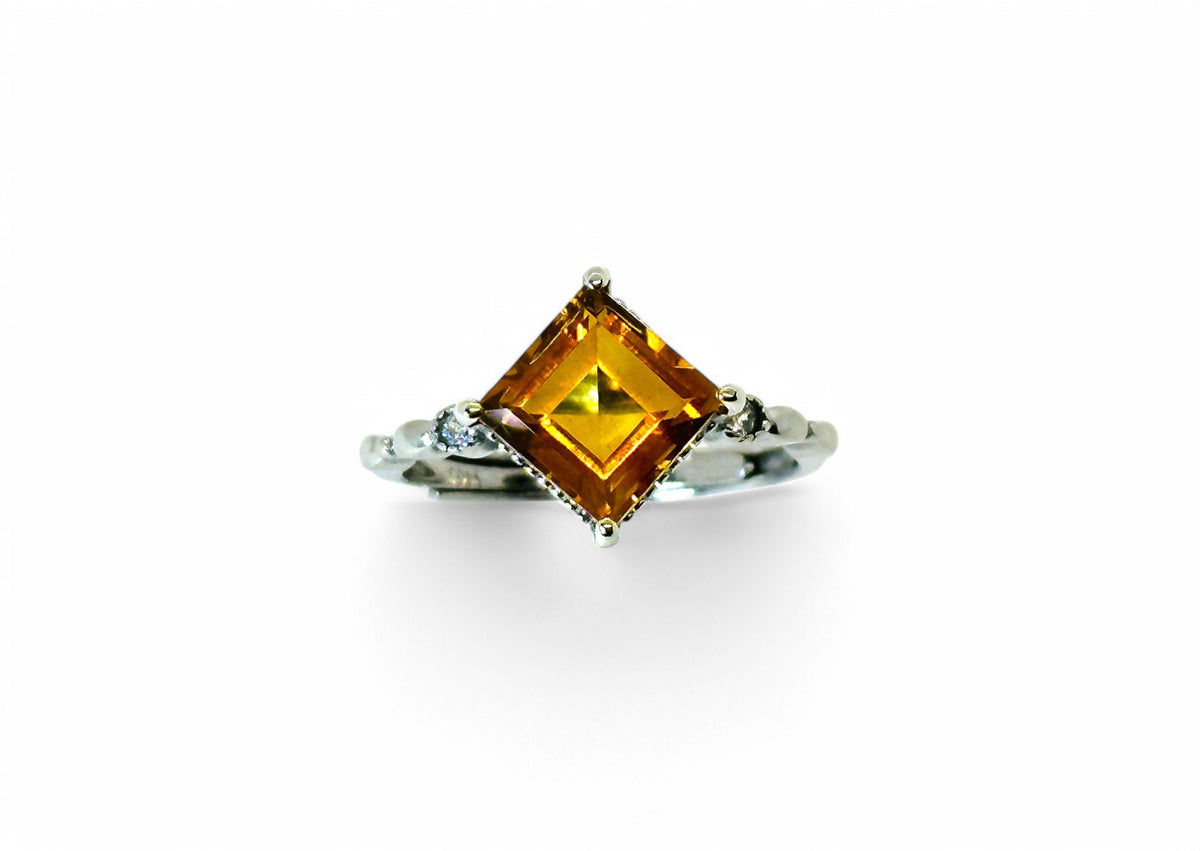 "Golden Era" Citrine Ring