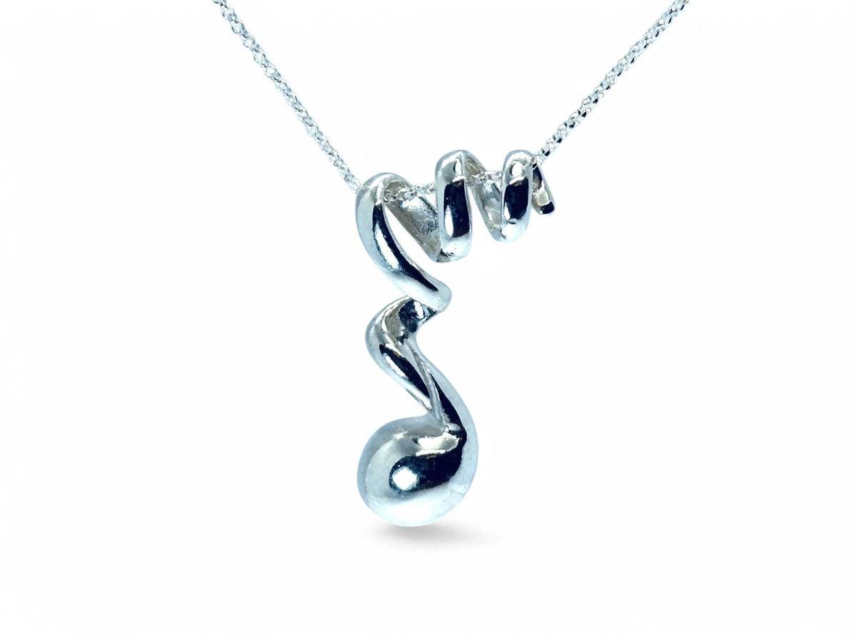 "Serenade in Silver" Sterling Silver Pendant