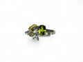 "Willow Pond Whispers" Bi-Colour Sapphire Ring
