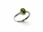 "Summer Green" Diopside Ring