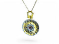"Bellezza Segreta" Red Garnet Pendant