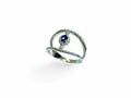 "Icy Blue" Natural Blue Sapphire Ring