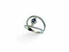 "Icy Blue" Natural Blue Sapphire Ring