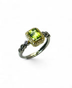 "Candy Apple" Peridot Ring