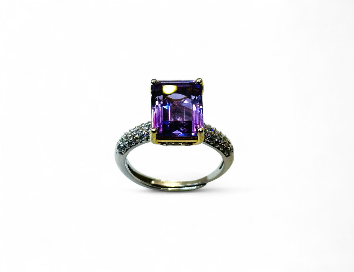 "Violet Bonbon" Amethyst Ring