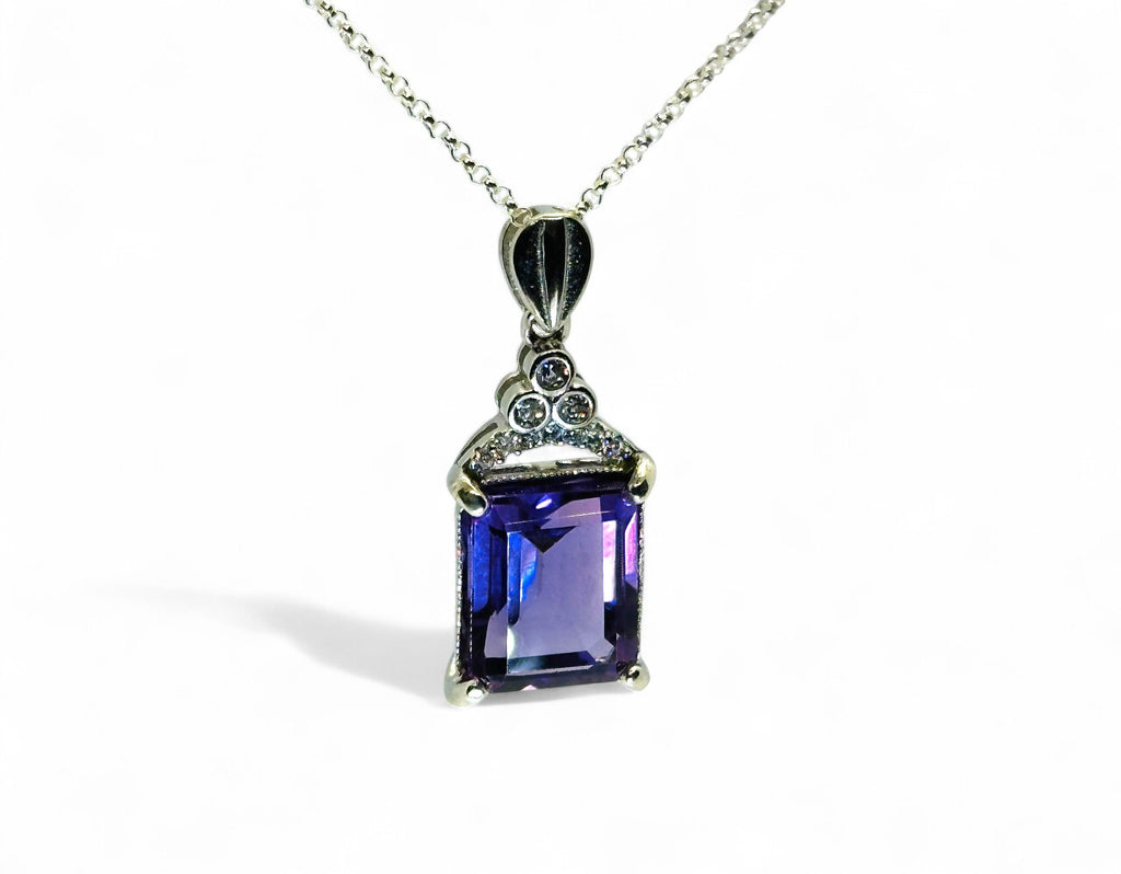 "Violet Empress" Amethyst Necklace