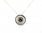 "The Lucky Roulette" Rhodolite Necklace