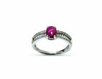 "Elegance" Ruby Ring