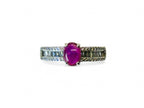 "Elegance" Ruby Ring