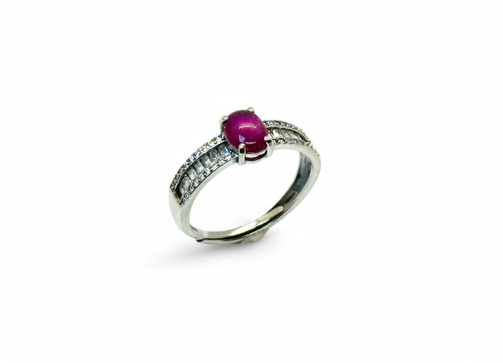 "Elegance" Ruby Ring