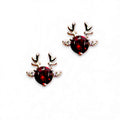"Rudolph's Red" Studs