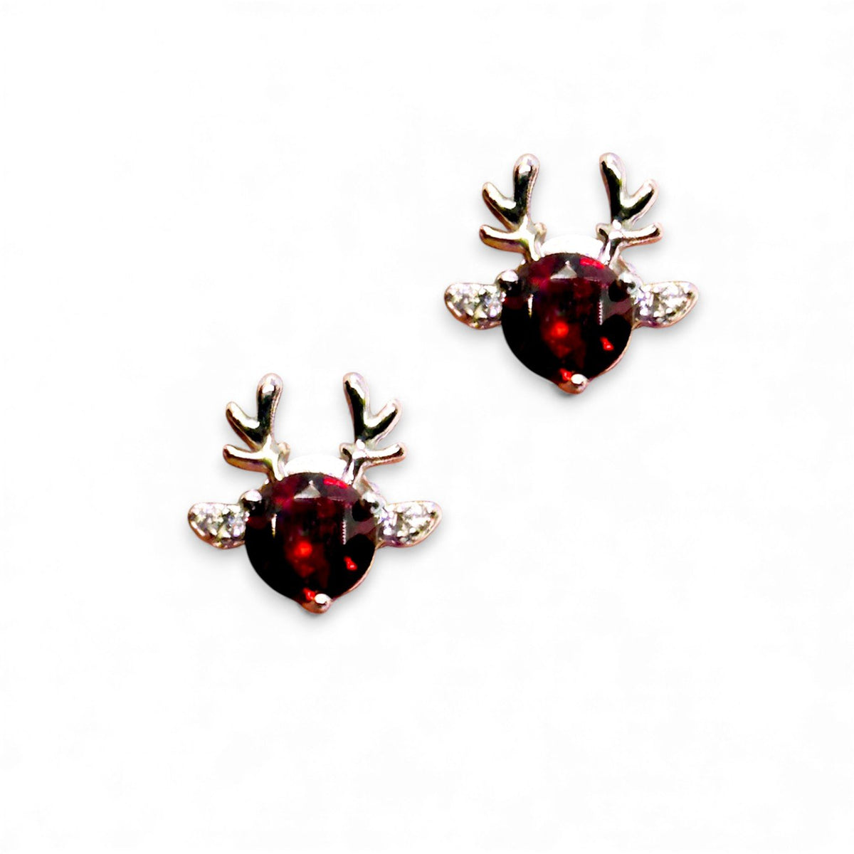 "Rudolph's Red" Studs
