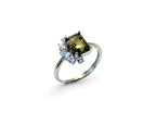 "Grey Mist" Smoky Quartz Ring