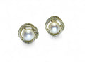 "Spin" Pearl Earrings