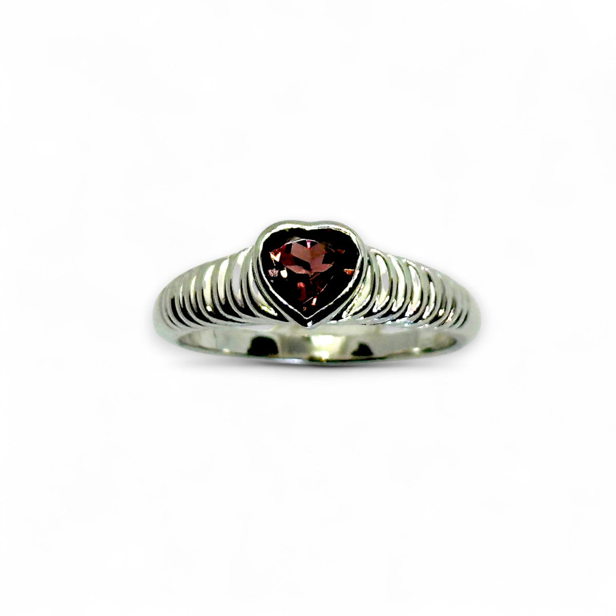 "Heart's Ripple" Tourmaline Ring