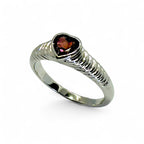 "Heart's Ripple" Tourmaline Ring