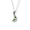 "Canyon Flow" Akoya Pearl Pendant