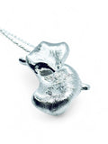 "Ginkgo Embrace" Necklace, Handcrafted