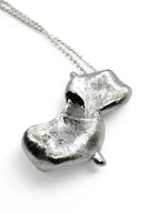 "Ginkgo Embrace" Necklace, Handcrafted