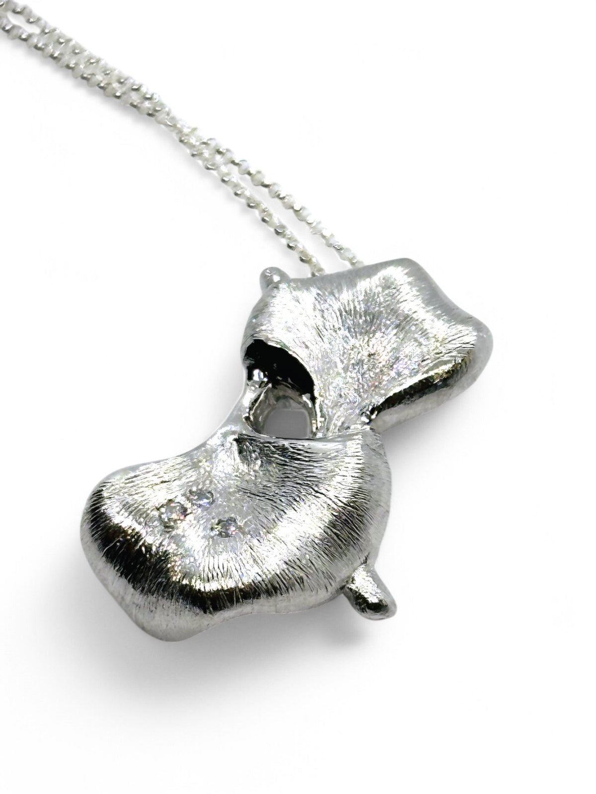 "Ginkgo Embrace" Necklace, Handcrafted